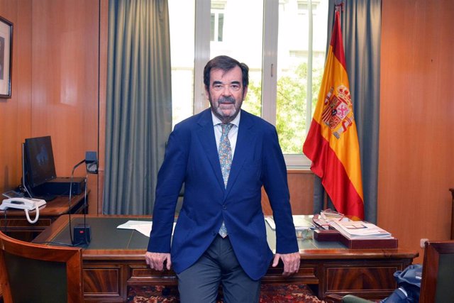 Archivo - El presidente del CGPJ por suplencia, Vicente Guilarte 