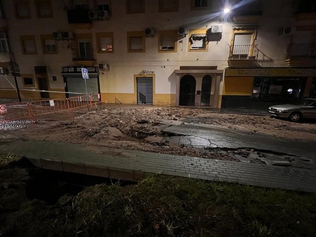 Zona donde se ha producido la avería.