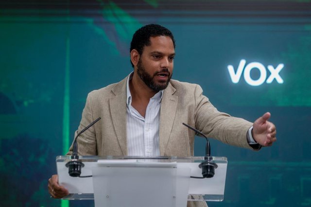 Archivo - El secretari general de Vox, Ignacio Garriga