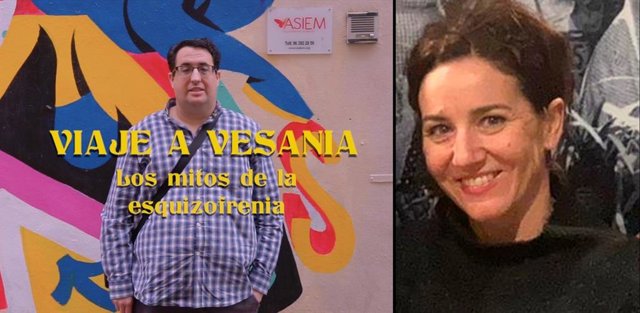 Reportaje documental (izq) y la periodista Ana Alonso (dcha)