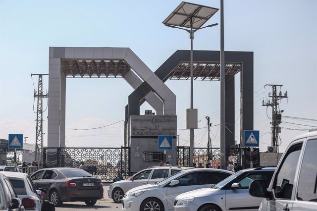 El pas de Rafah, a la frontera entre Egipte i la Franja de Gaza