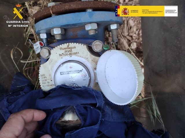 Captación ilegal de agua subterránea en las masas de agua subterránea de la Mancha Occidental