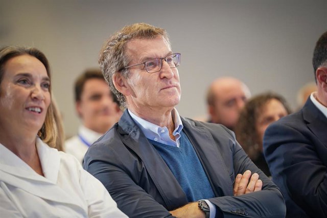 El presidente del PP, Alberto Núñez Feijóo.