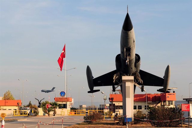 Archivo - Base aérea de Incirlik, en Turquía, en una imagen de archivo