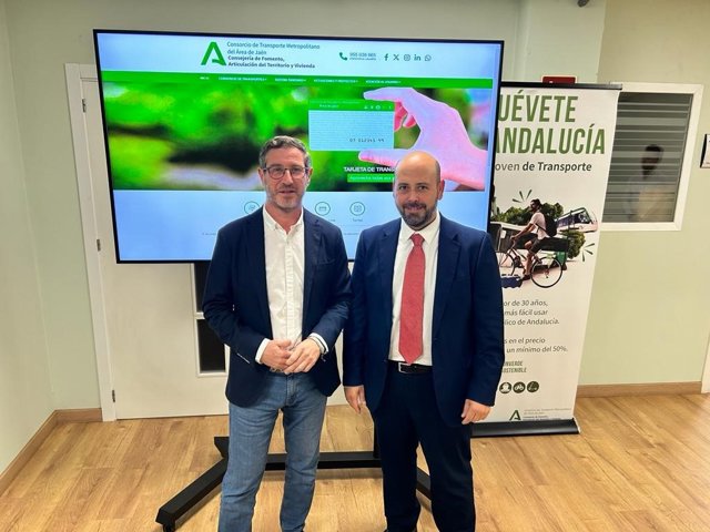 Presentación de la nueva web del Consorcio de Transporte Metropolitano del Área de Jaén.