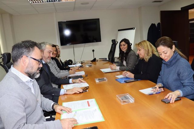 Reunión de la Mesa del Autónomo con el secretario general, Alberto Díaz Pico, con la Asociación de Trabajadores Autónomos de Castilla y León (ATA) y Tradecyl