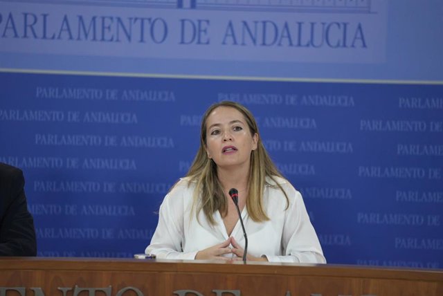 La diputada del PSOE-A Alicia Murillo, en una imagen de archivo.