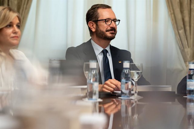 Archivo - El vicepresident primer de la Mesa del Senat, Javier Maroto