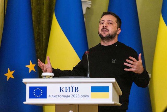 El president d'Ucraïna, Volodímir Zelenski