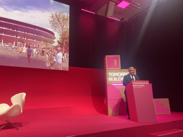 El president del FC Barcelona, Joan Laporta
