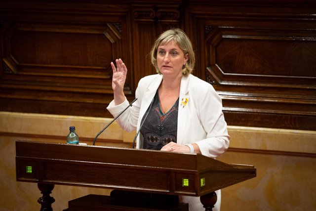Archivo - La exconsellera de Salut de la Generalitat, Alba Vergés, actual vicepresidenta del Parlament