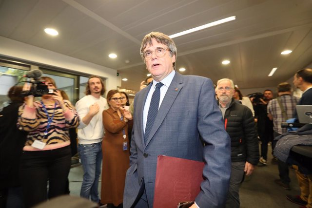 L'expresident de la Generalitat i eurodiputat de Junts, Carles Puigdemont