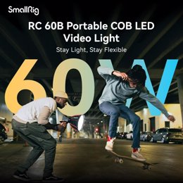 SmallRig RC 60B Portable COB LED Video Light for creators on the go