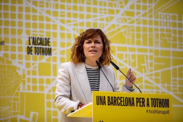 Archivo - La regidora d'ERC a Barcelona, Elisenda Alamany