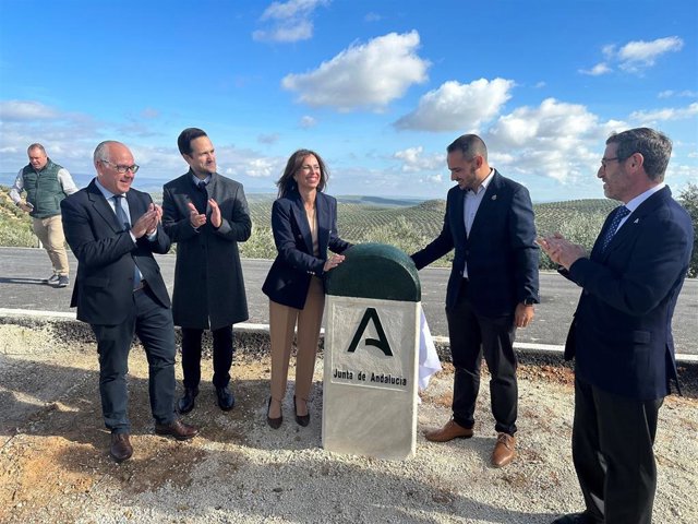 Reapertur al tráfico de la carretera A-6176.