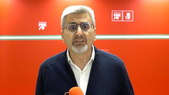 El parlamentario del PSOE-A José Aurelio Aguilar.