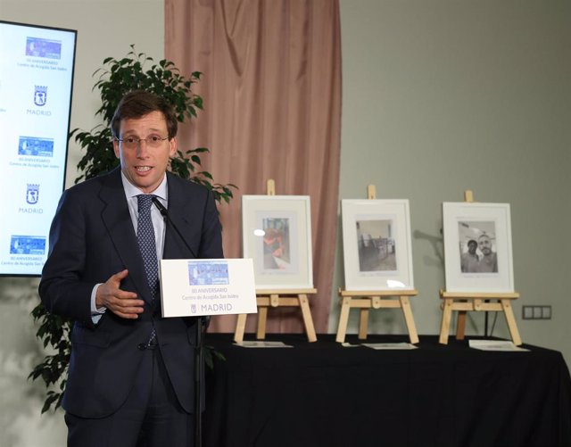 El alcalde de Madrid, José Luis Martínez-Almeida, preside el acto conmemorativo del 80º aniversario del Centro de Acogida San Isidro