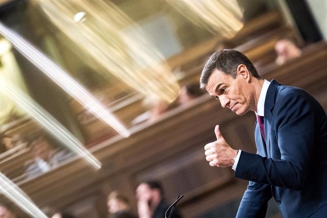 El presidente del Gobierno en funciones y candidato a la reelección, Pedro Sánchez.