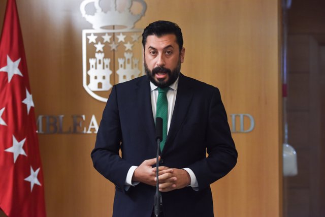     El portavoz del PP en la Asamblea de Madrid, Carlos Díaz-Pache