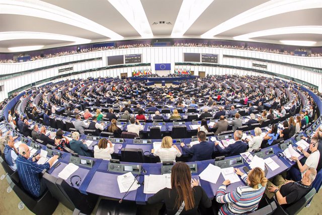 Archivo - Ple del Parlament Europeu a Estrasburg