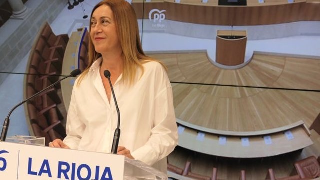 La portavoz de Agricultura en el Parlamento de La Rioja, Begoña Martínez