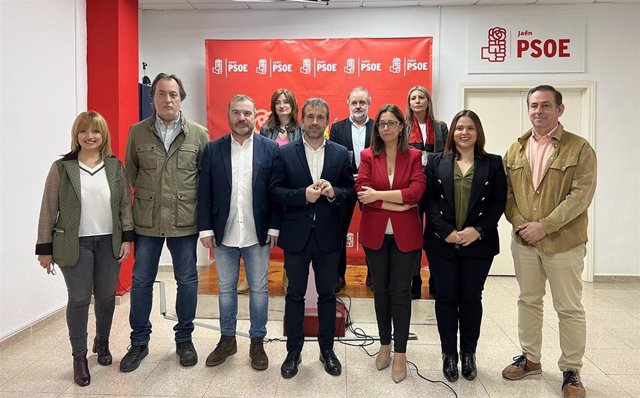 Concejales del PSOE en el Ayuntamiento de Jaén