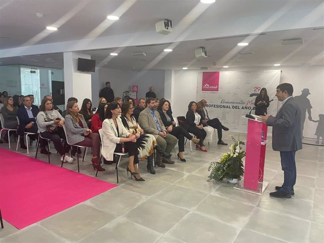 Reyes durante su intervención en el acto