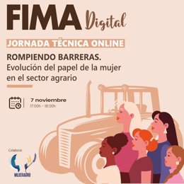 FIMA destaca el papel de la mujer en el sector agrario con su próxima jornada digital.