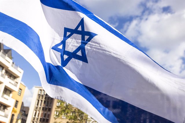 Archivo - Imatge de la bandera d'Israel
