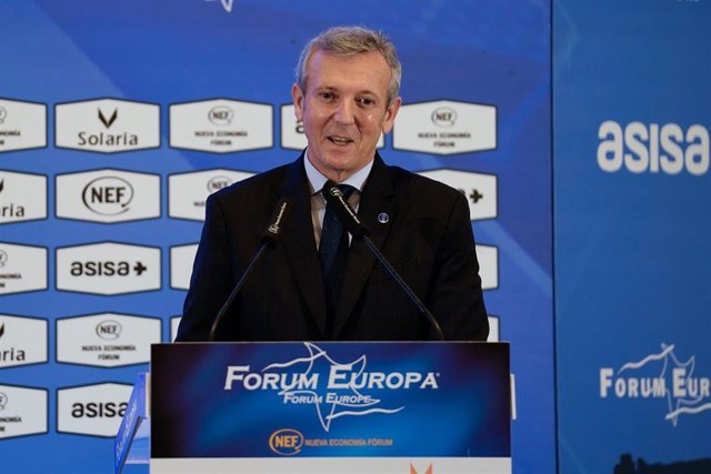 O Titular Do Goberno Galego No Almorzo Informativo Do Fórum Europa De Nueva Economía Fórum