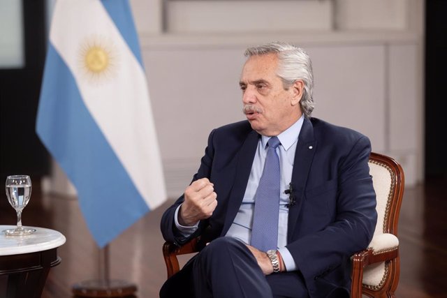 Archivo - Arxivo - El president en funcions d'Argentina, Alberto Fernández