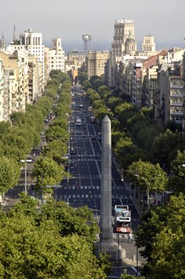 Archivo - Passeig / paseo de Gràcia de Barcelona