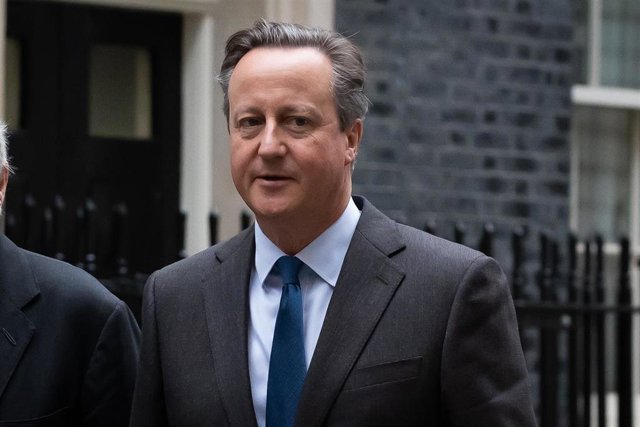 David Cameron, ministro de Exteriores de Reino Unido