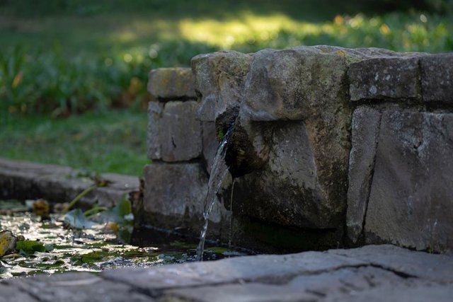 Una font dels jardins de Montjuïc a Barcelona