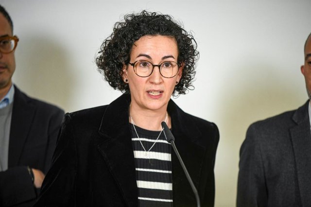 Archivo - La secretària general d'ERC, Marta Rovira