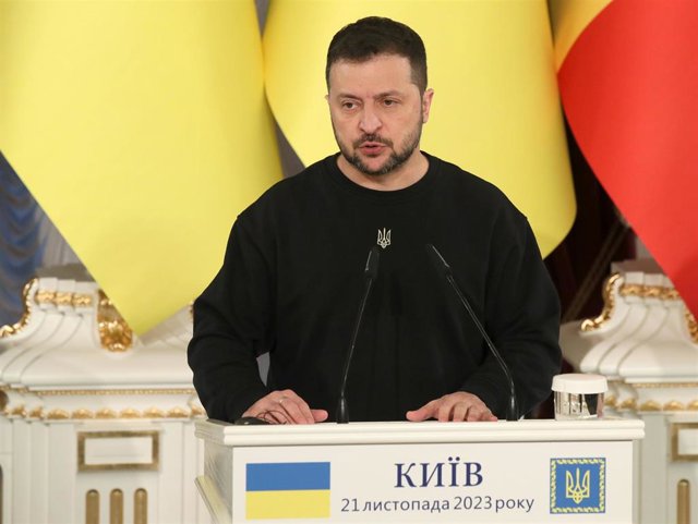 Volodimir Zelenski, presidente ucraniano.