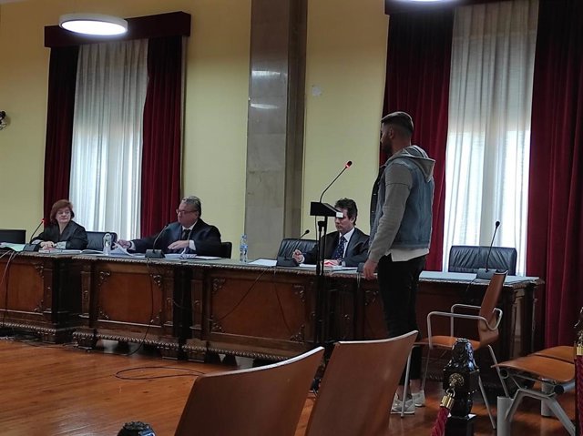 El acusado durante su declaración en el juicio/Archivo