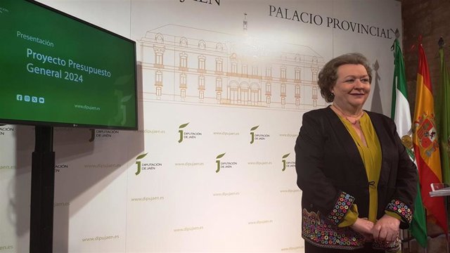 Presentación de los presupuestos de la Diputación de Jaén para 2024.