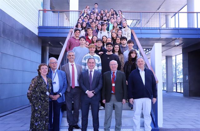 Acto de bienvenida a los primeros estudiantes de Medicina en la Loyola Andalucía de Sevilla.