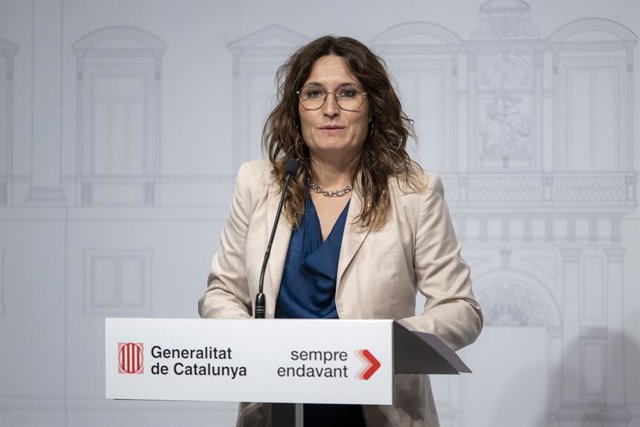 Archivo - La consellera de Presidència de la Generalitat, Laura Vilagrà