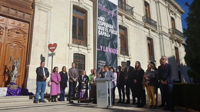 Acto institucional de la Diputación por el 25N