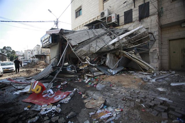 Campamento de refugiados de Yenín, en Cisjordania.