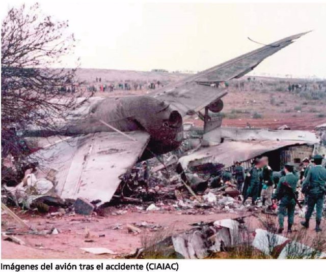 Archivo - Avión de Avianca siniestrado en 1983.