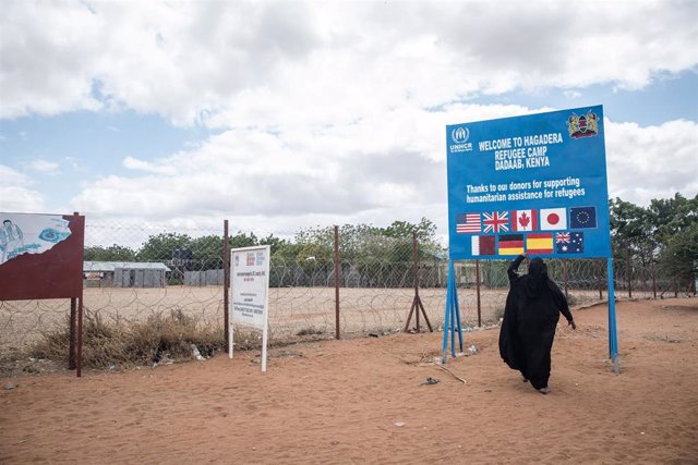 Archivo - Campo de refugiados de Dadaab, en Kenia