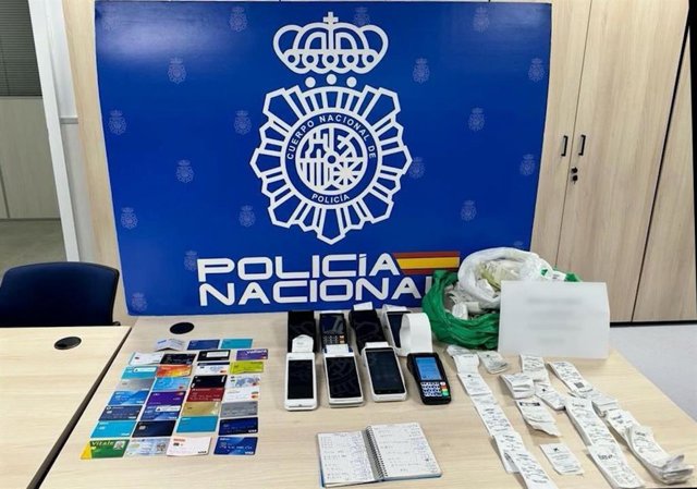Desarticulada una red que permitía el uso fraudulento de más de 500 tarjetas robadas en comercios