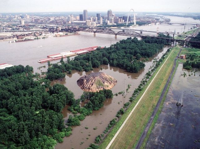 Inundación en Saint Louis, EEUU