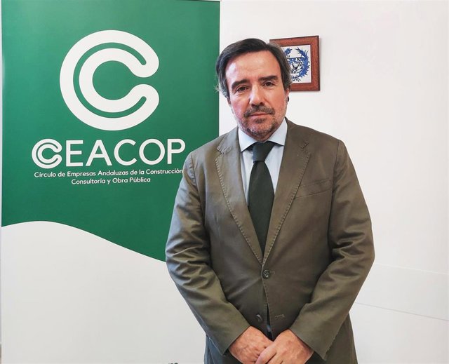 Archivo - Arturo Coloma, gerente del Círculo de Empresas Andaluzas de la Construcción, Consultoría y Obra Pública (Ceacop).