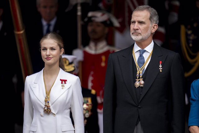 El rei Felip VI i la Princesa d'Astúries
