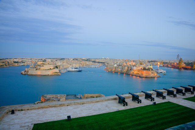 Las tres ciudades en Valetta, Malta
