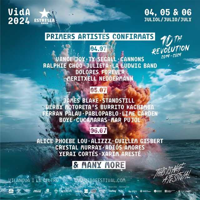 Cartell del Vida Festival 2024